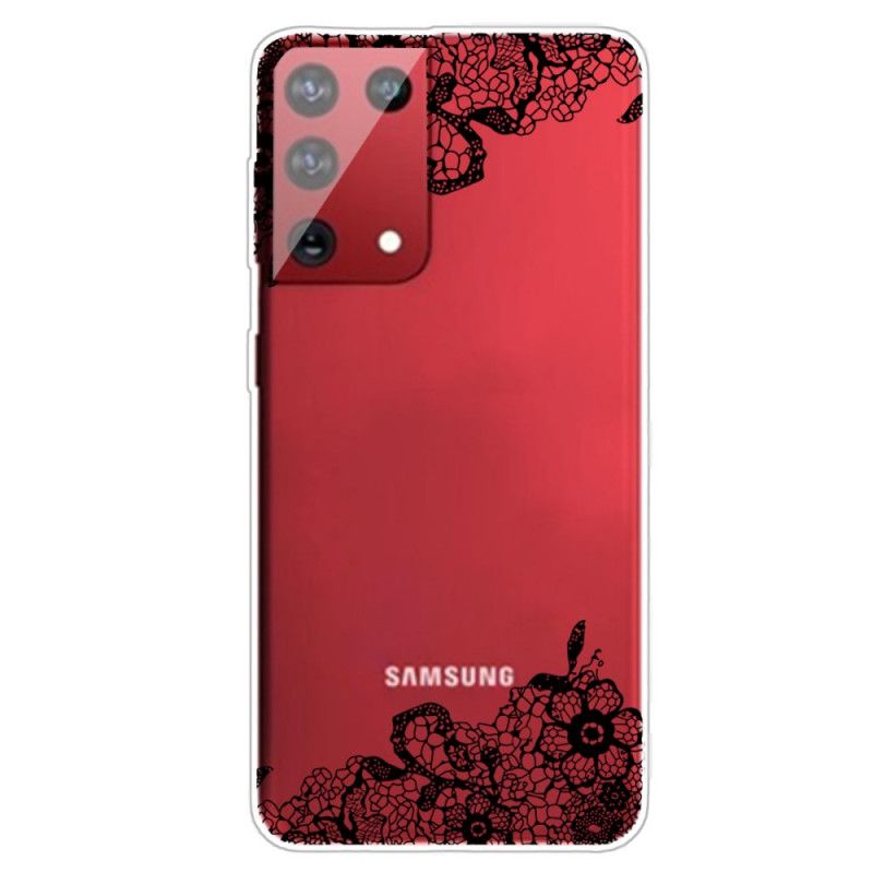 Etui Samsung Galaxy S21 Ultra 5G Cienka Koronka Etui Ochronne