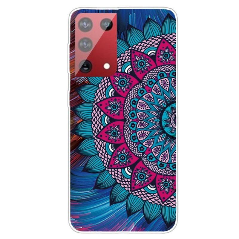 Etui Samsung Galaxy S21 Ultra 5G Kolorowa Mandala