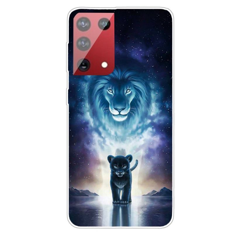 Etui Samsung Galaxy S21 Ultra 5G Lwiątko Etui Ochronne