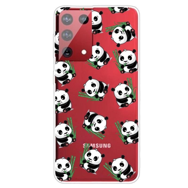 Etui Samsung Galaxy S21 Ultra 5G Małe Pandy Etui Ochronne