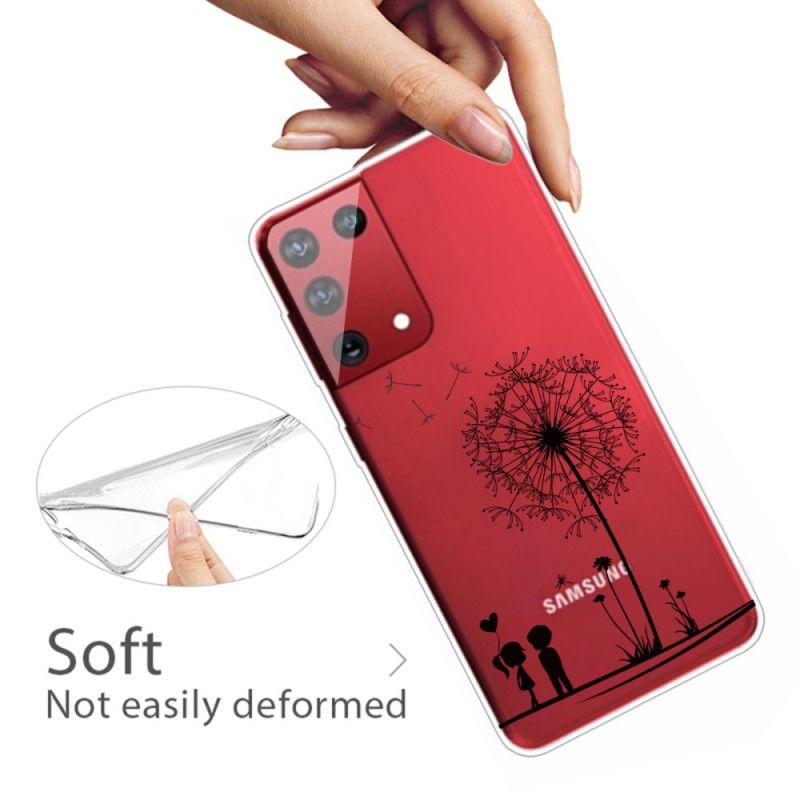 Etui Samsung Galaxy S21 Ultra 5G Miłość Mniszka Lekarskiego