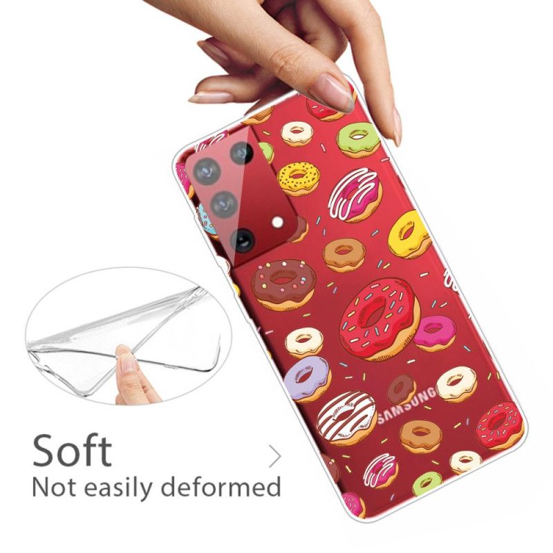 Etui Samsung Galaxy S21 Ultra 5G Pączki Miłości