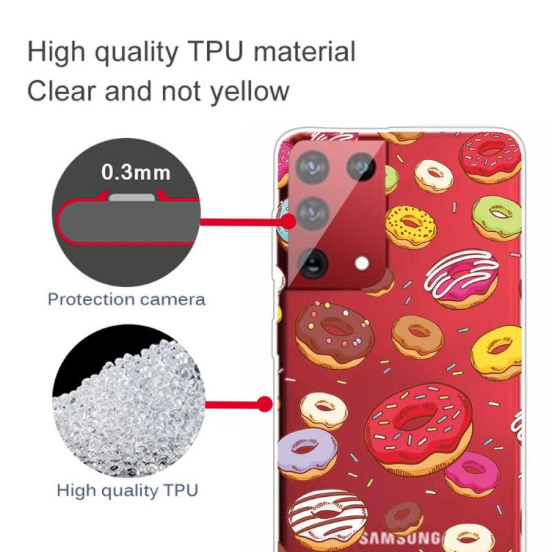 Etui Samsung Galaxy S21 Ultra 5G Pączki Miłości