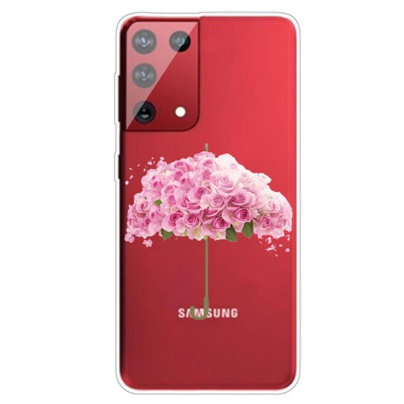 Etui Samsung Galaxy S21 Ultra 5G Parasol W Różach Etui Ochronne