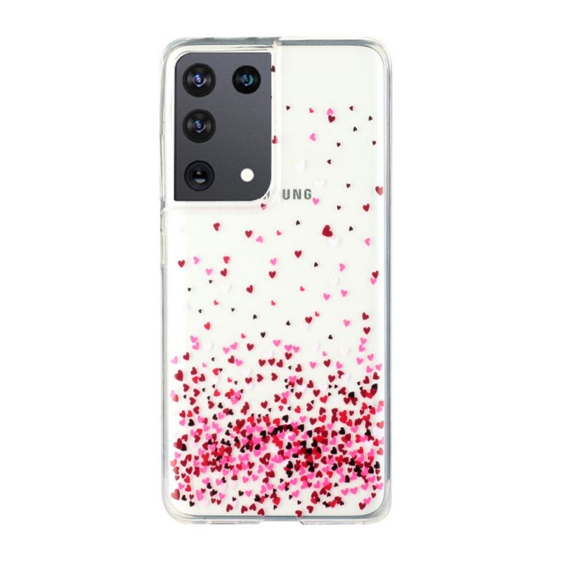 Etui Samsung Galaxy S21 Ultra 5G Przezroczyste Wiele Rdzeni Etui Ochronne