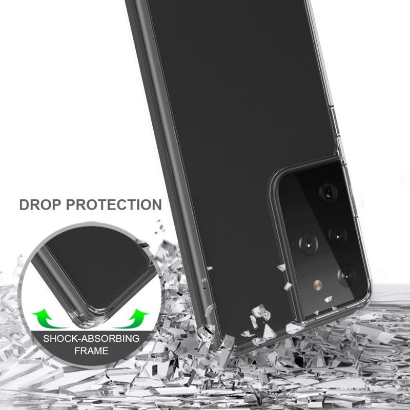 Etui Samsung Galaxy S21 Ultra 5G Przezroczysty Kryształ