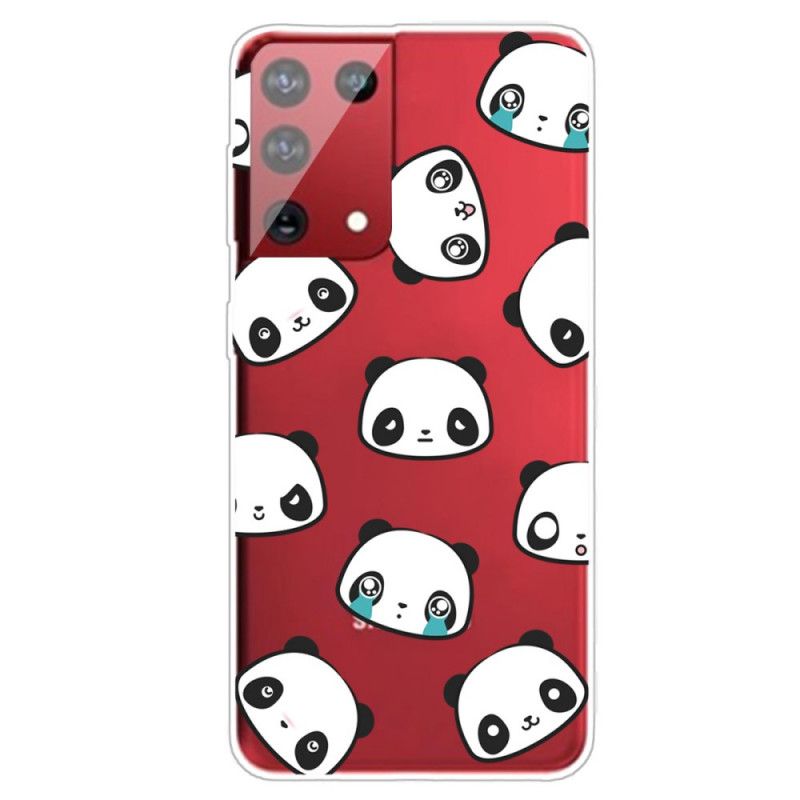 Etui Samsung Galaxy S21 Ultra 5G Sentymentalne Pandy