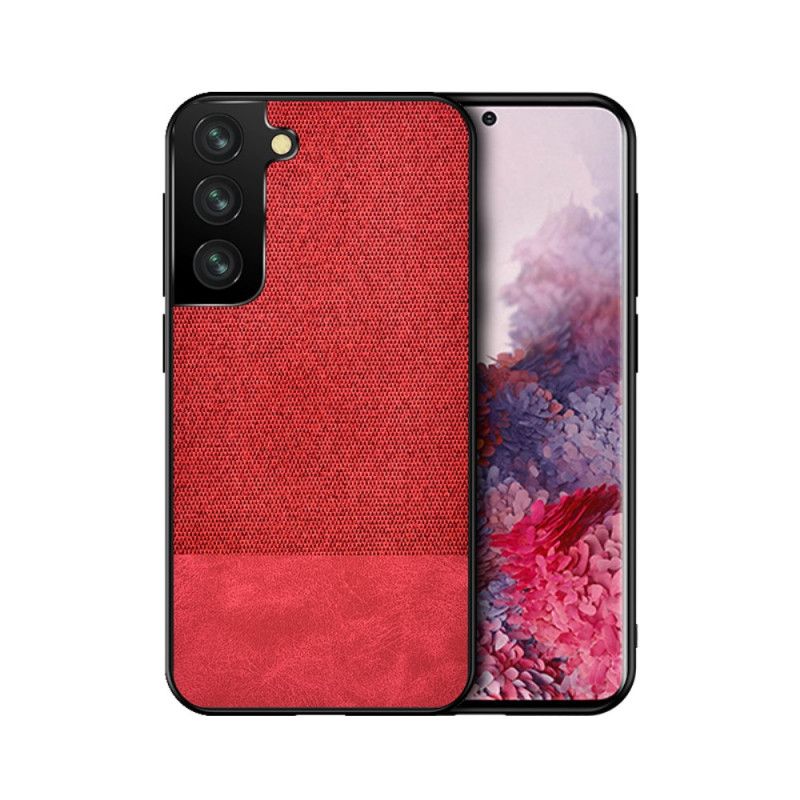 Etui Samsung Galaxy S21 Ultra 5G Szary Czarny Ugryzienie Ze Sztucznej Skóry