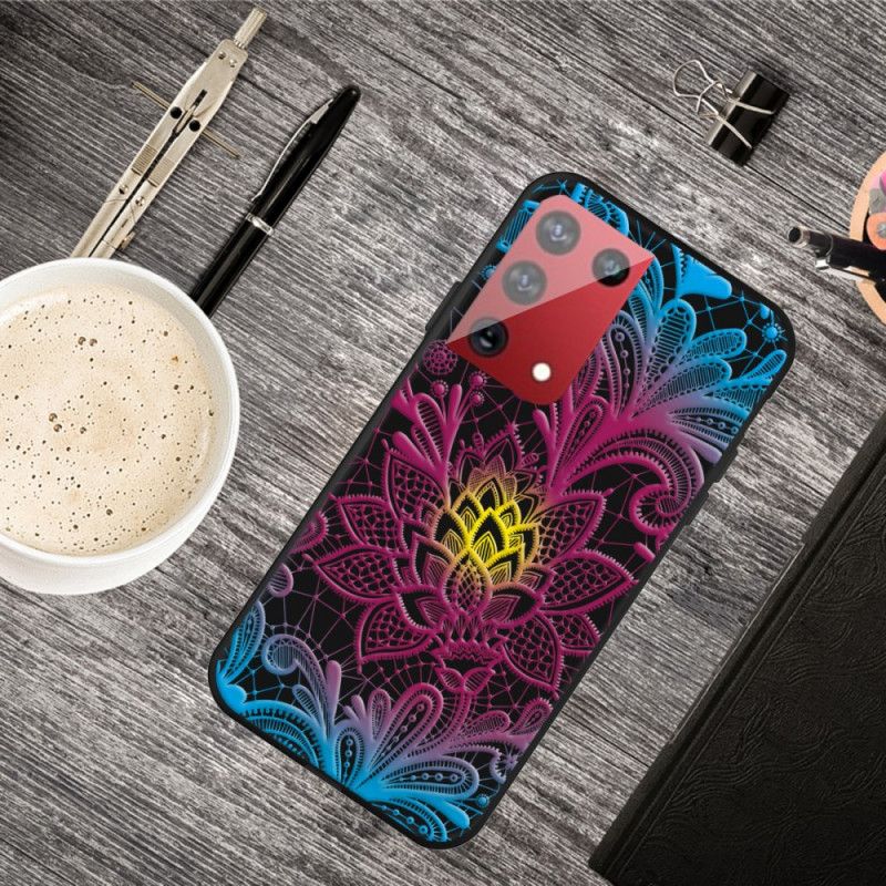 Futerały Samsung Galaxy S21 Ultra 5G Etui na Telefon Intensywny Kwiatowy