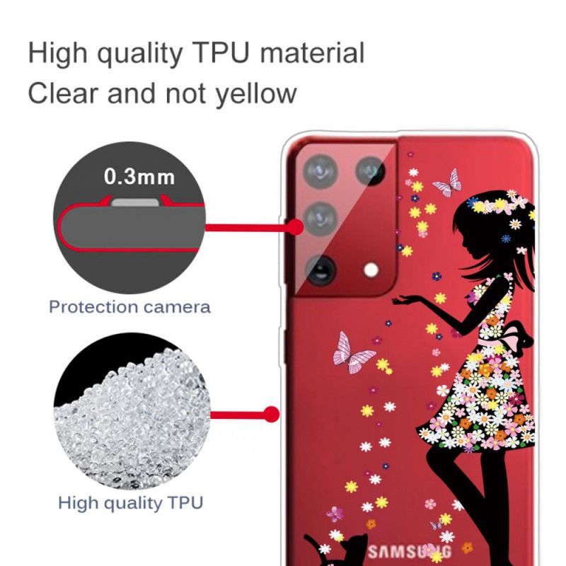 Futerały Samsung Galaxy S21 Ultra 5G Etui na Telefon Magiczna Kobieta