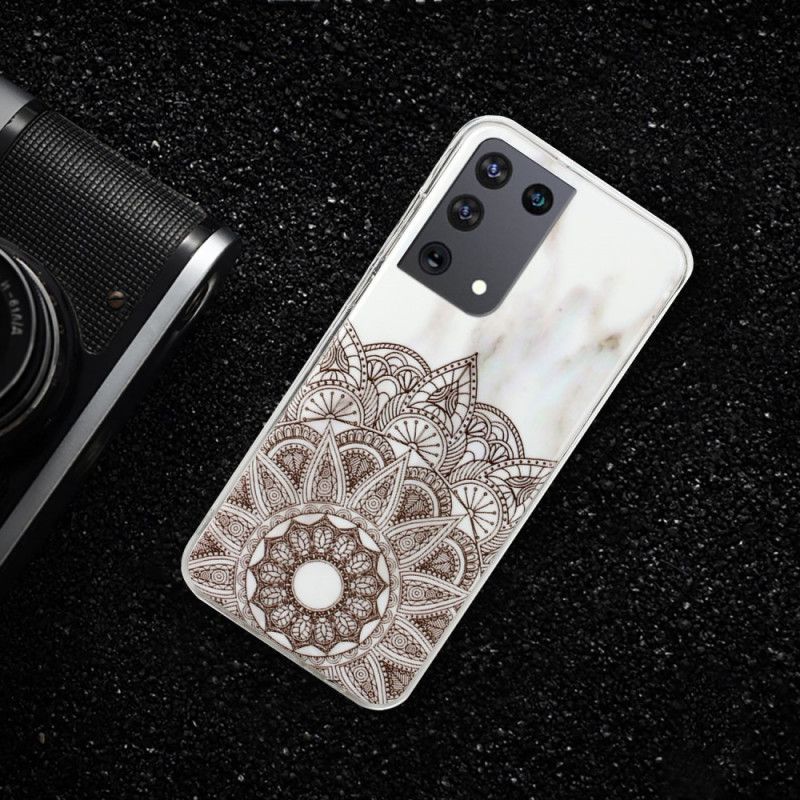 Futerały Samsung Galaxy S21 Ultra 5G Etui na Telefon Marmurkowa Mandala