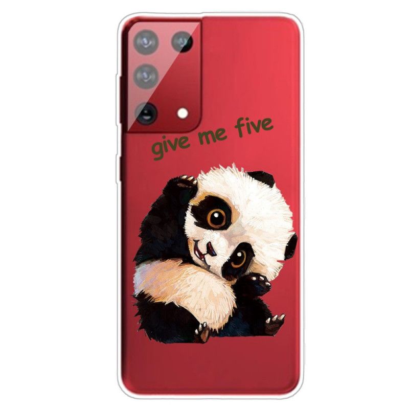 Futerały Samsung Galaxy S21 Ultra 5G Etui na Telefon Panda. Daj Mi Pięć