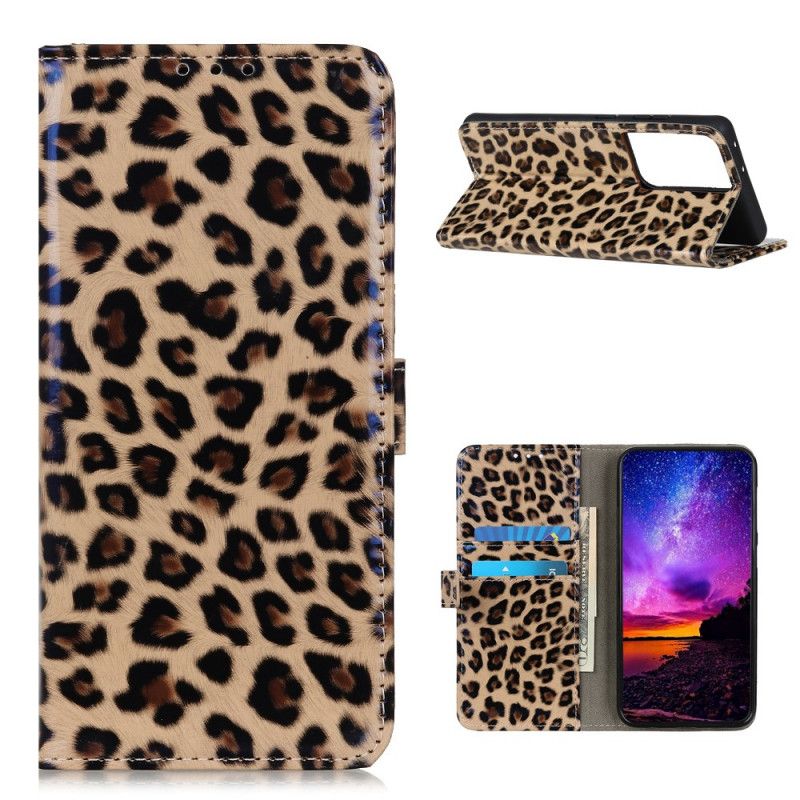 Obudowa Samsung Galaxy S21 Ultra 5G Etui na Telefon Prosty Lampart