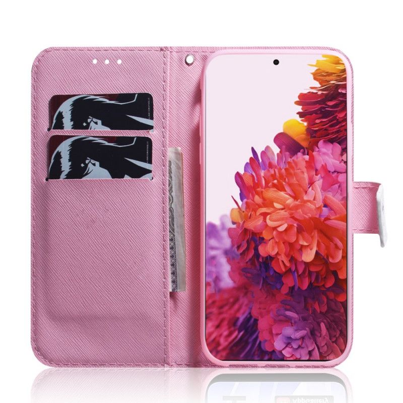 Obudowa Samsung Galaxy S21 Ultra 5G Etui na Telefon Stary Kwiat Róży