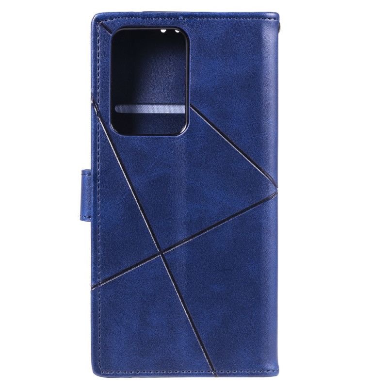 Pokrowce Samsung Galaxy S21 Ultra 5G Czerwony Czarny Diamentowa Imitacja Skóry