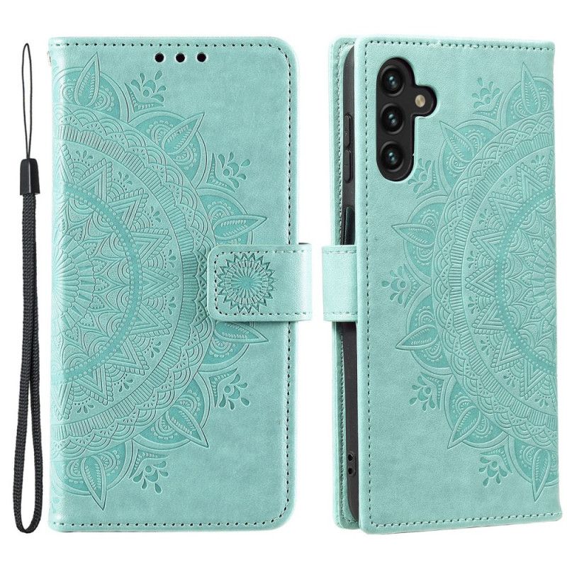 Etui Folio Do Samsung Galaxy A13 5g Mandala Słońce