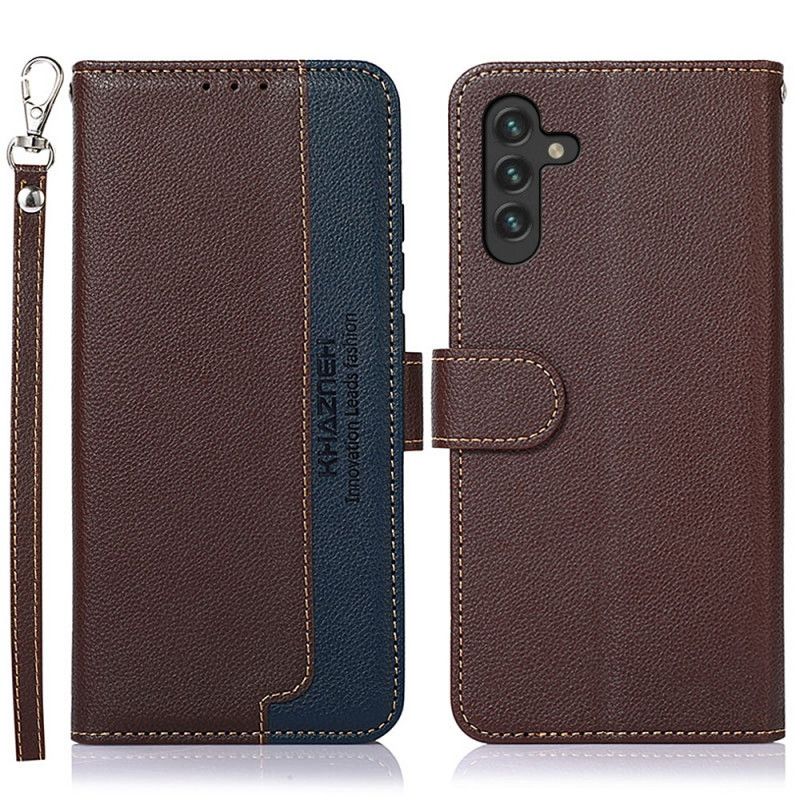 Etui Folio Samsung Galaxy A13 5g Lychee Style Rfid Khazneh