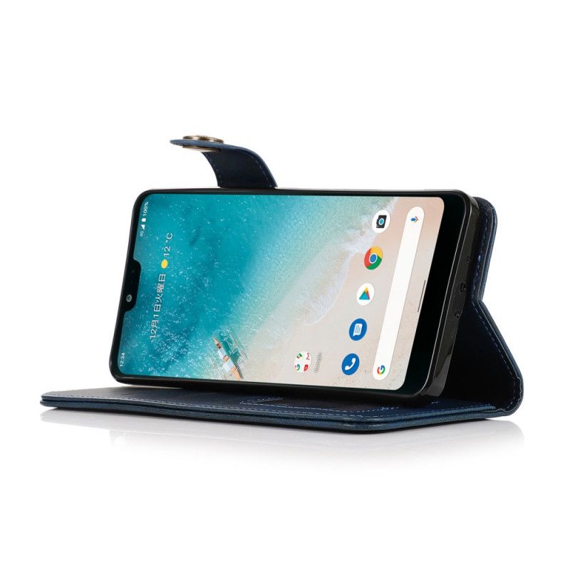 Etui Folio Samsung Galaxy A13 5g Przycisk Magnetyczny Khazneh