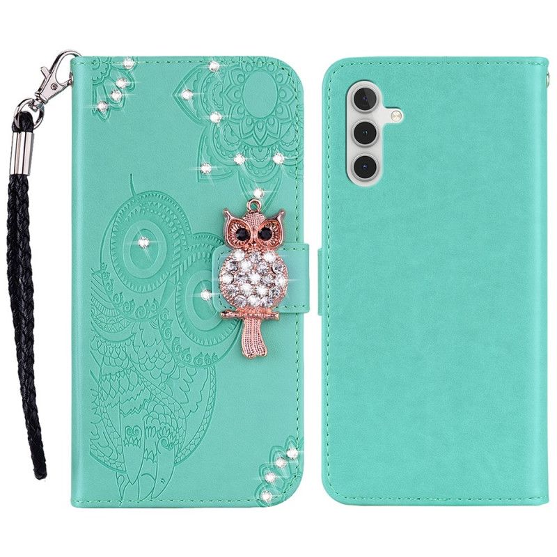 Etui Folio Samsung Galaxy A13 5g Sowa Mandala I Urok Etui Ochronne