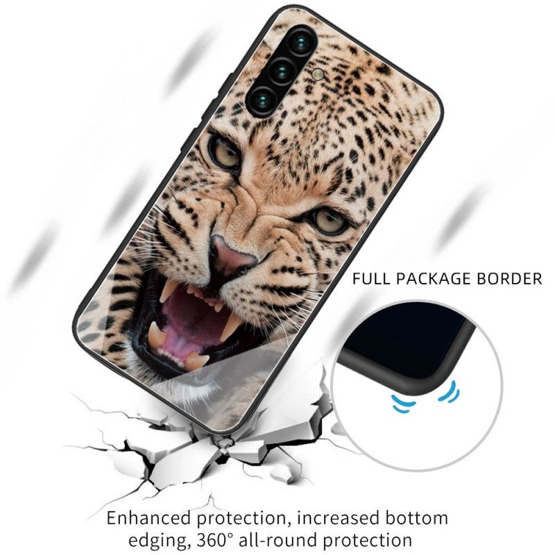 Etui Samsung Galaxy A13 5g Leopard Szkło Hartowane Etui Ochronne