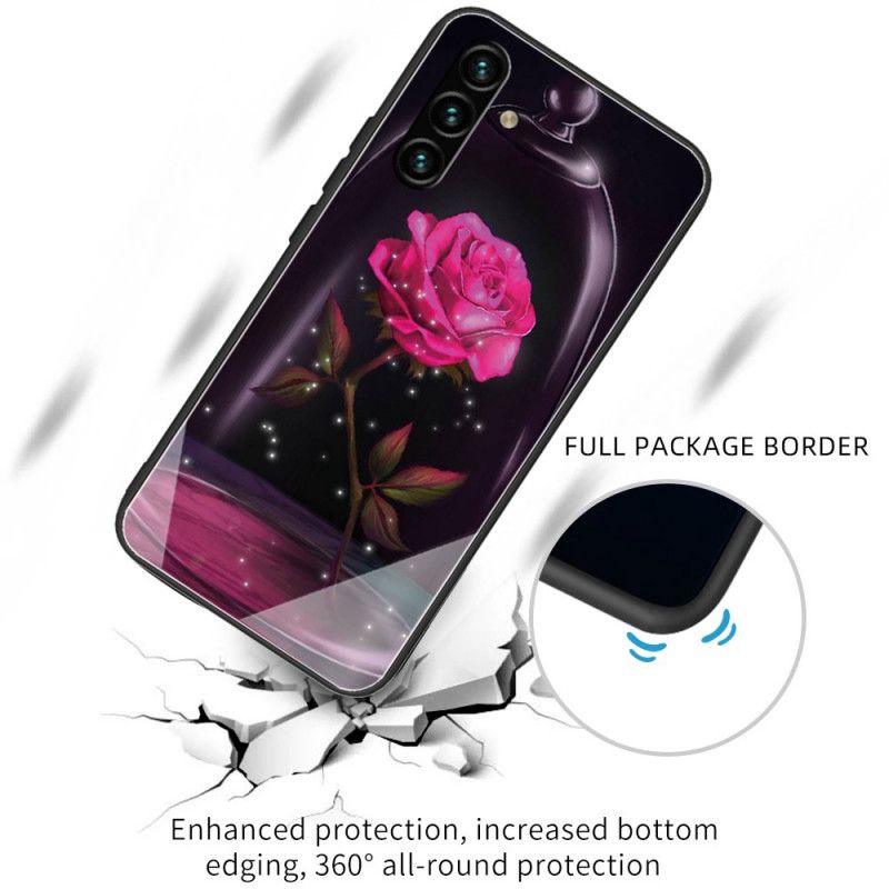 Etui Samsung Galaxy A13 5g Magiczne Różowe Szkło Hartowane