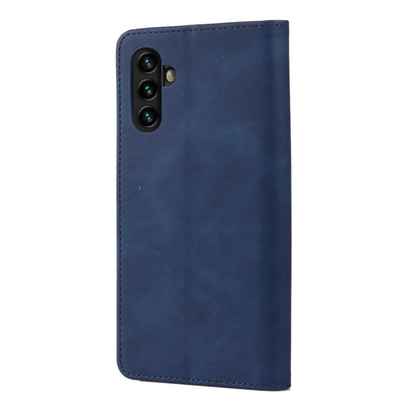 Flip Kotelot Samsung Galaxy A13 5g Bicolor Biznesowy Efekt Skóry Etui Ochronne
