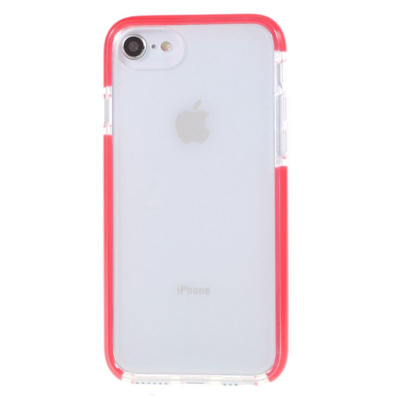 Etui iPhone 6 / 6S Czerwony Czarny Dwukolorowy