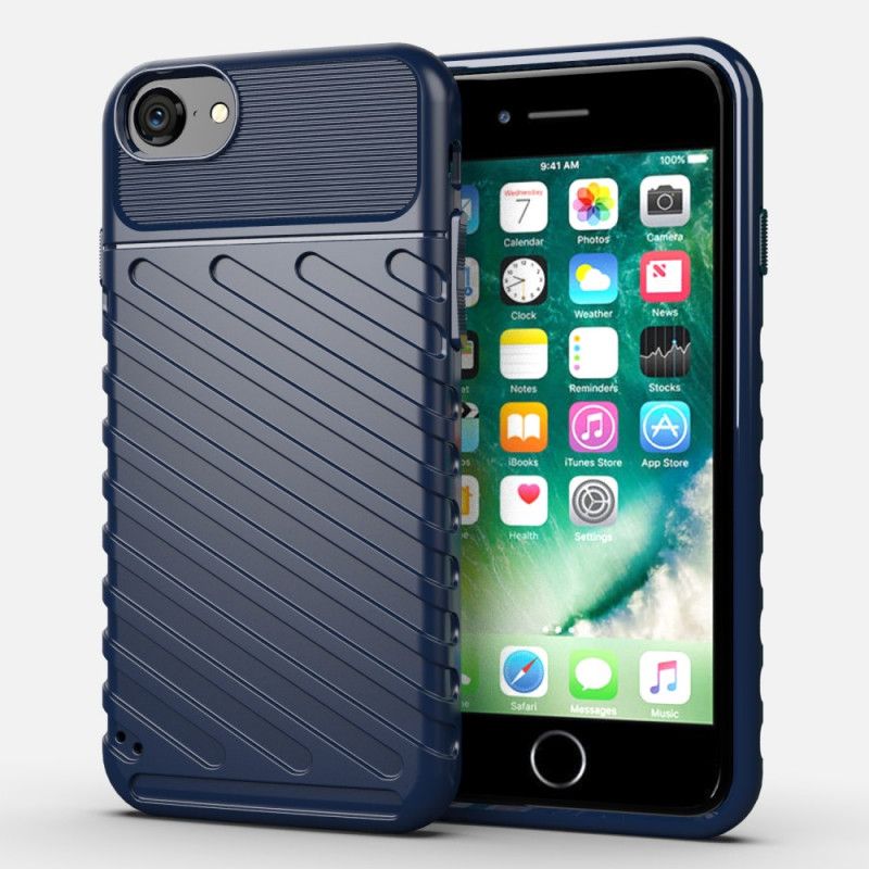 Etui iPhone 6 / 6S Zielony Czarny Seria Grzmotów