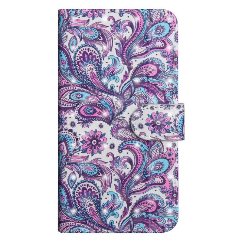 Etui Folio Huawei Y6 2019 Wzorzyste Kwiaty