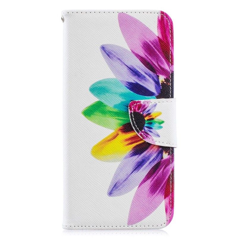 Pokrowce Huawei Y6 2019 Kwiat Akwareli