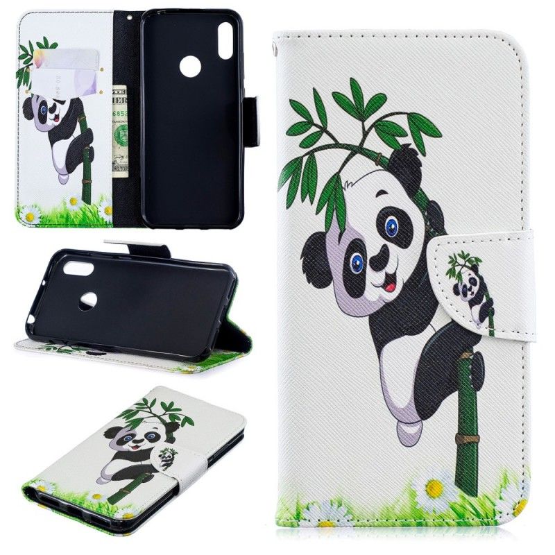 Pokrowce Huawei Y6 2019 Panda Na Bambusie