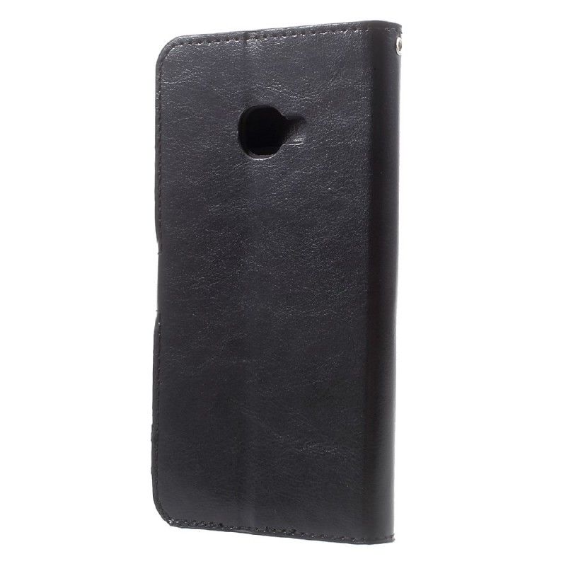 Obudowa Samsung Galaxy XCover 4S / 4 Czerwony Czarny Efekt Skóry