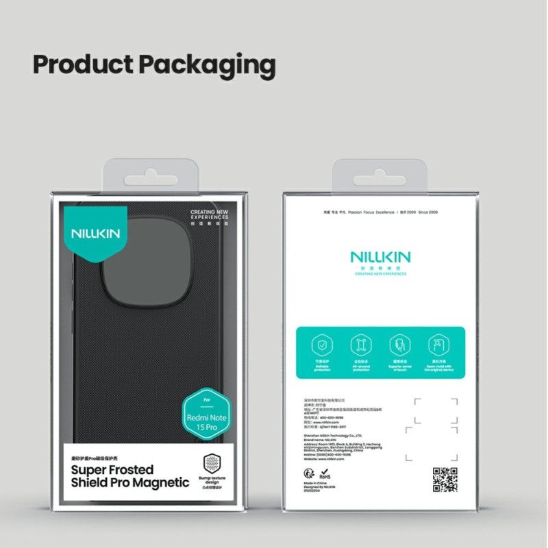 Etui Do Xiaomi Redmi Note 15 Pro 5g Magnetyczna Osłona Nillkin Frosted Shield Pro