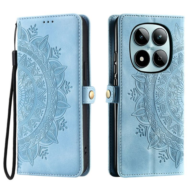 Etui Folio Do Xiaomi Redmi Note 15 Pro 5g Efekt Zamszu Mandali