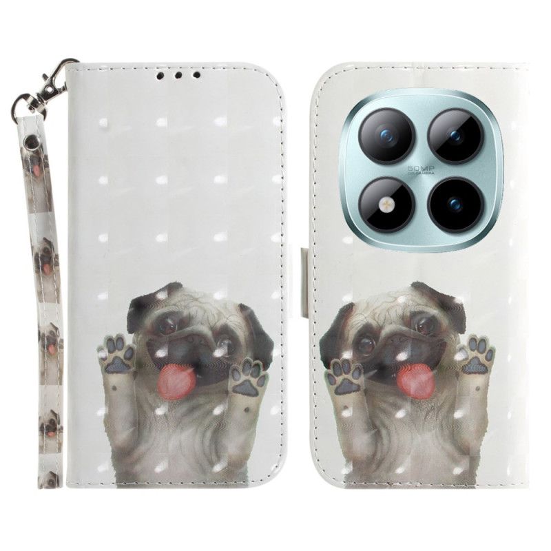 Etui Folio Do Xiaomi Redmi Note 15 Pro 5g Mops Z Paskami