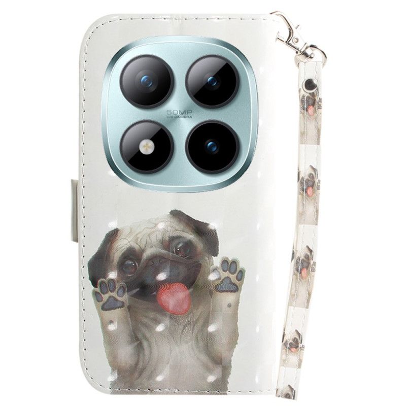 Etui Folio Do Xiaomi Redmi Note 15 Pro 5g Mops Z Paskami