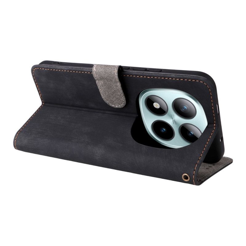 Etui Folio Xiaomi Redmi Note 15 Pro 5g Blokada Rfid I Pasek Etui Ochronne