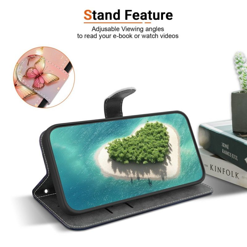 Etui Folio Xiaomi Redmi Note 15 Pro 5g Diamentowy Miś