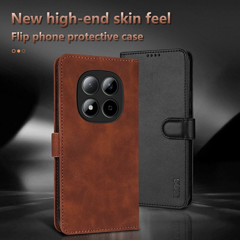 Etui Folio Xiaomi Redmi Note 15 Pro 5g Efekt Zamszu Azns