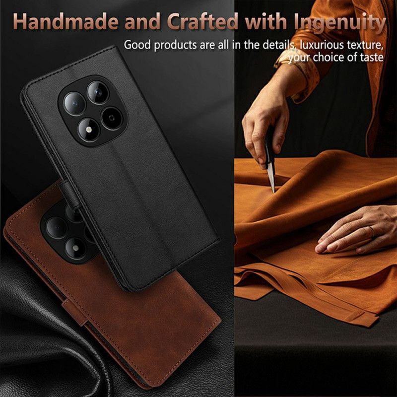 Etui Folio Xiaomi Redmi Note 15 Pro 5g Efekt Zamszu Azns