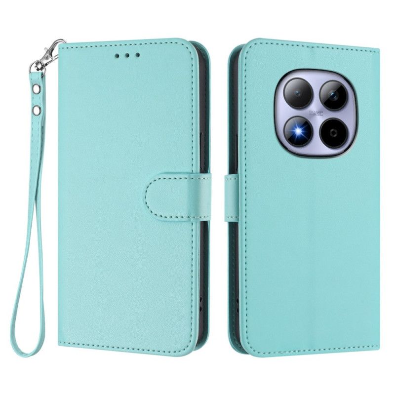 Etui Folio Xiaomi Redmi Note 15 Pro 5g Klasyczny Z Paskiem Etui Ochronne