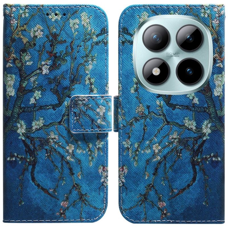 Etui Folio Xiaomi Redmi Note 15 Pro 5g Kwiaty Moreli