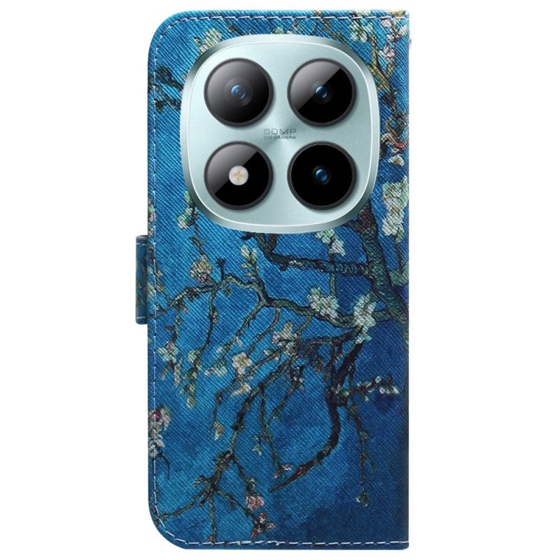 Etui Folio Xiaomi Redmi Note 15 Pro 5g Kwiaty Moreli