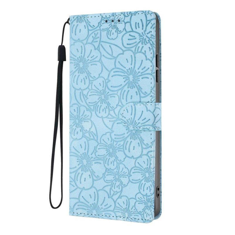 Etui Folio Xiaomi Redmi Note 15 Pro 5g Kwiaty Wiśni Etui Ochronne
