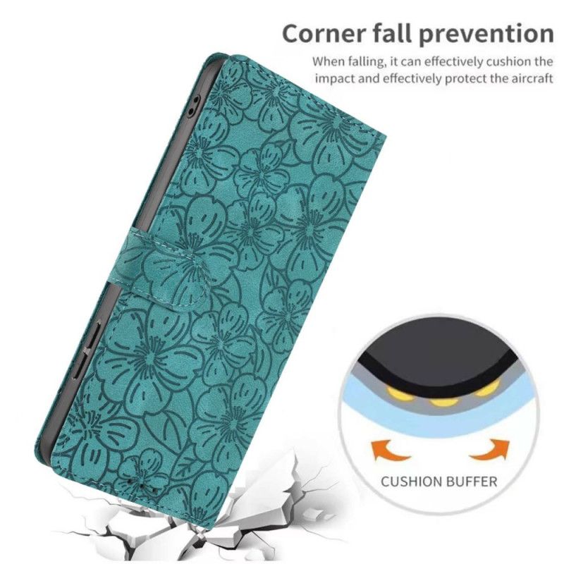Etui Folio Xiaomi Redmi Note 15 Pro 5g Kwiaty Wiśni Etui Ochronne