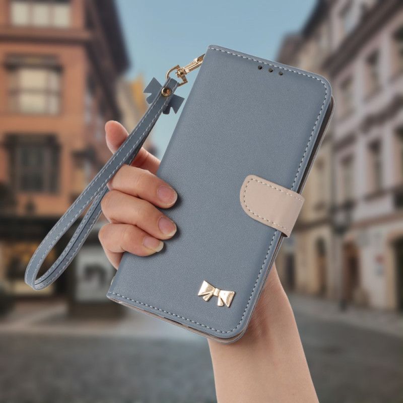 Etui Folio Xiaomi Redmi Note 15 Pro 5g Ozdobny Węzeł