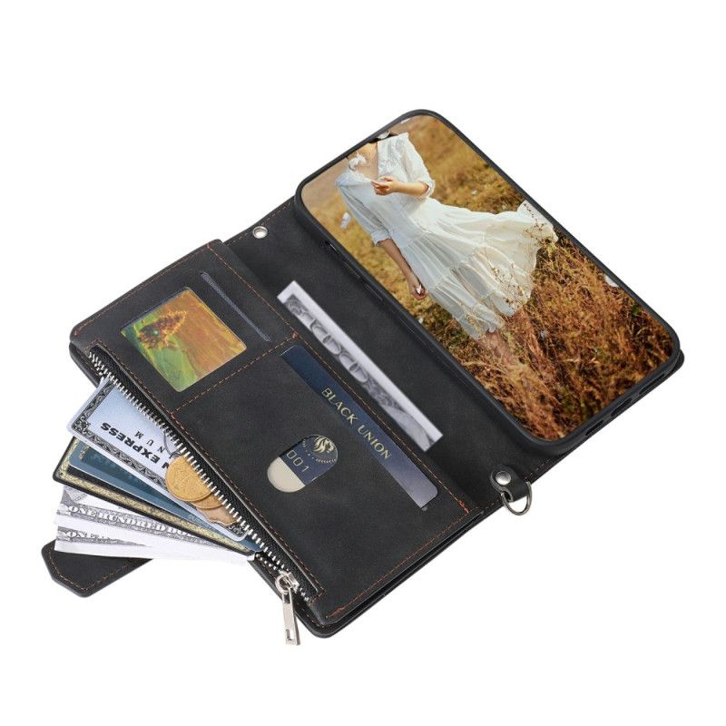 Etui Folio Xiaomi Redmi Note 15 Pro 5g Pikowane Retro Projekt