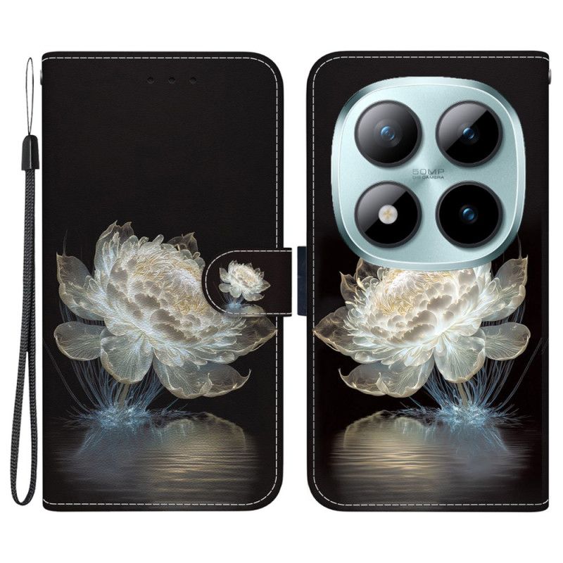 Etui Folio Xiaomi Redmi Note 15 Pro 5g Piwonia Crista Etui Ochronne