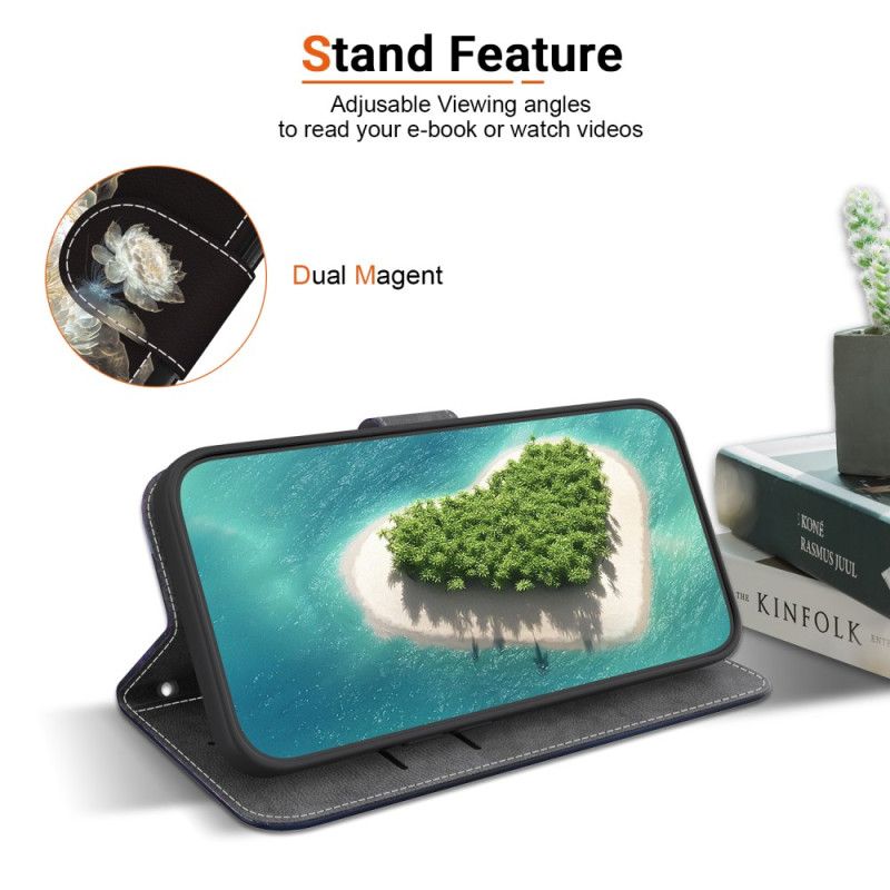 Etui Folio Xiaomi Redmi Note 15 Pro 5g Piwonia Crista Etui Ochronne