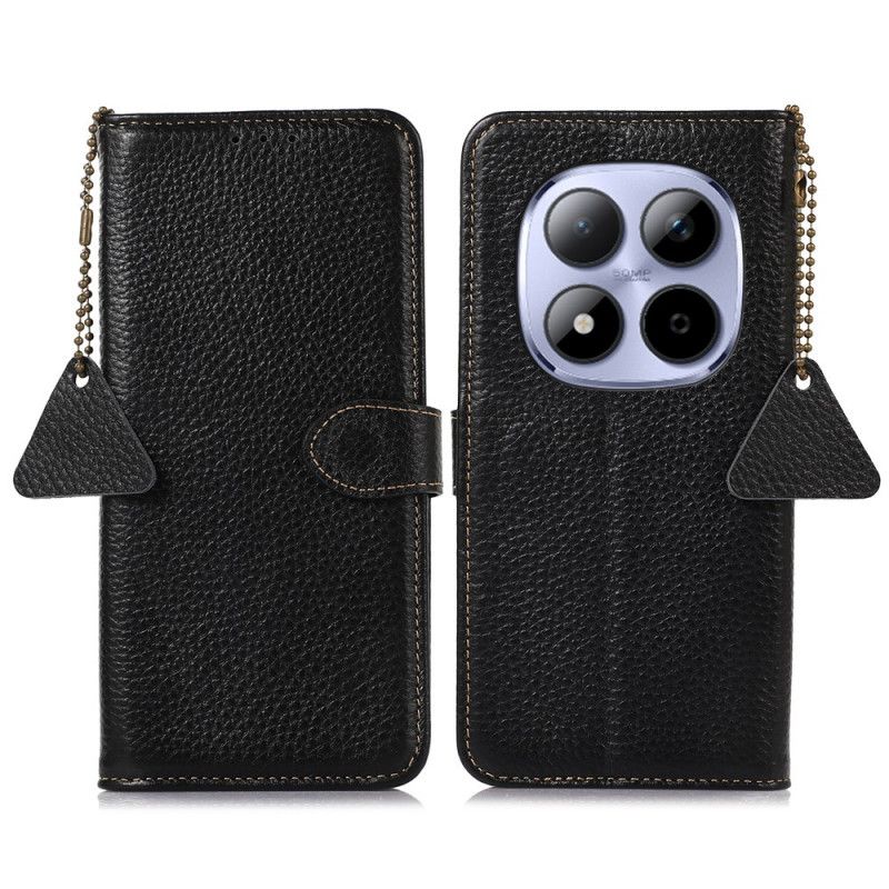 Etui Folio Xiaomi Redmi Note 15 Pro 5g Skóra Naturalna